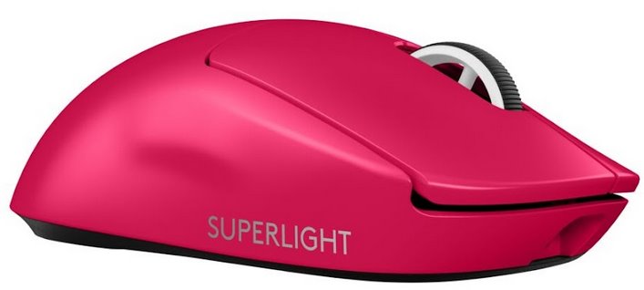 Logitech G PRO X SUPERLIGHT 2 LIGHTSPEED Gaming Mouse - PINK - 2.4GHZ