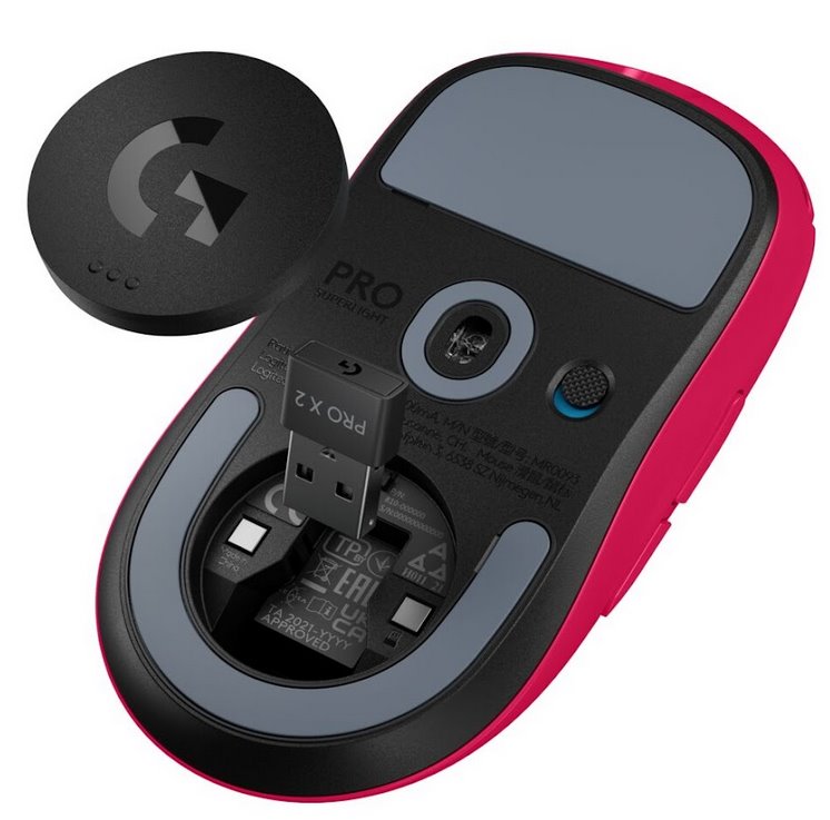 Logitech G PRO X SUPERLIGHT 2 LIGHTSPEED Gaming Mouse - PINK - 2.4GHZ