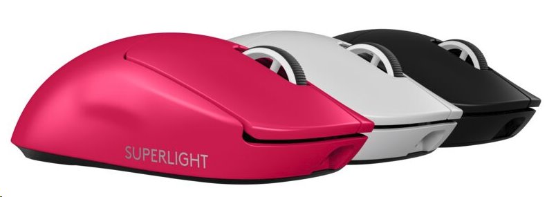 Logitech G PRO X SUPERLIGHT 2 LIGHTSPEED Gaming Mouse - PINK - 2.4GHZ