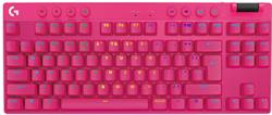 Logitech G PRO X TKL LIGHTSPEED Gaming Keyboard - MAGENTA - US INT'L - 2.4GHZ/BT - TACTILE
