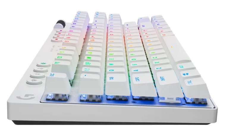 Logitech G PRO X TKL LIGHTSPEED Gaming Keyboard - WHITE - US INT'L - 2.4GHZ/BT - TACTILE