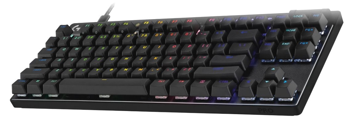 Logitech G PRO X TKL RAPID - Gaming Keyboard - BLACK - US INT'L - EMEA
