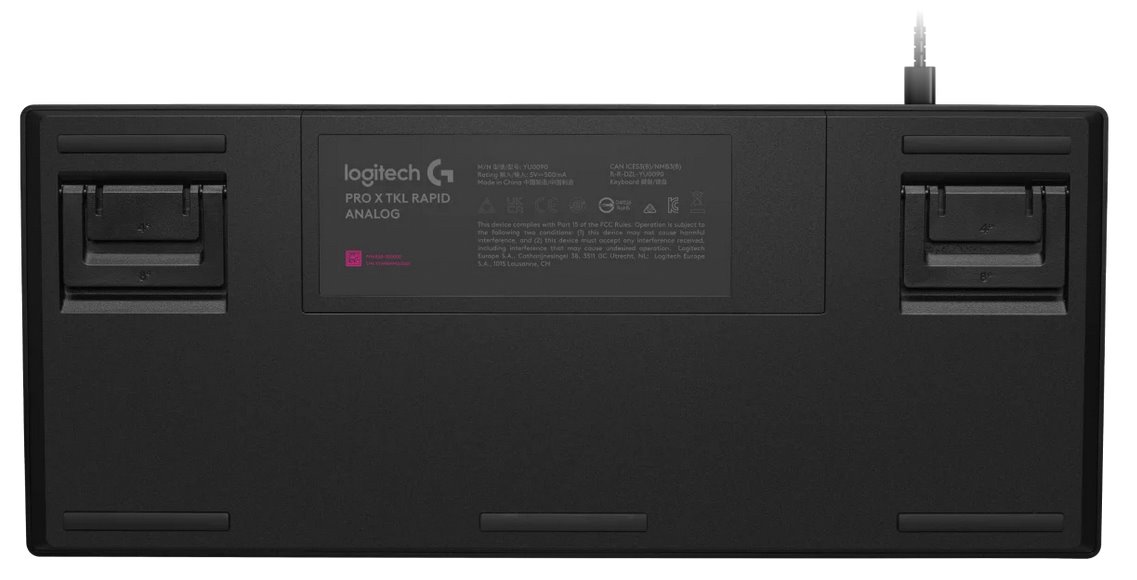 Logitech G PRO X TKL RAPID - Gaming Keyboard - BLACK - US INT'L - EMEA