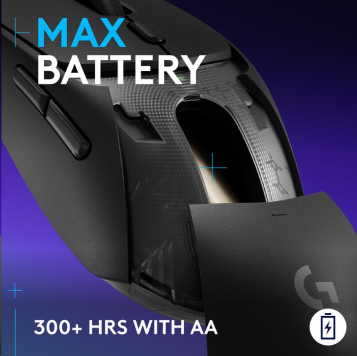 Logitech G309 LIGHTSPEED Gaming Mouse - BLACK - EER2