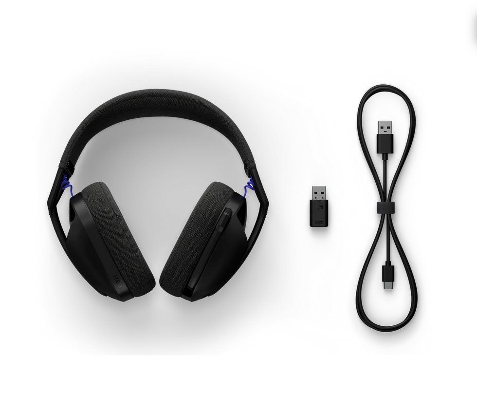 Logitech G321 LIGHTSPEED Wireless Gaming Headset - BLACK - poškozený obal