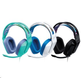 Logitech G335 Wired Gaming Headset - WHITE - 3.5 MM - EMEA