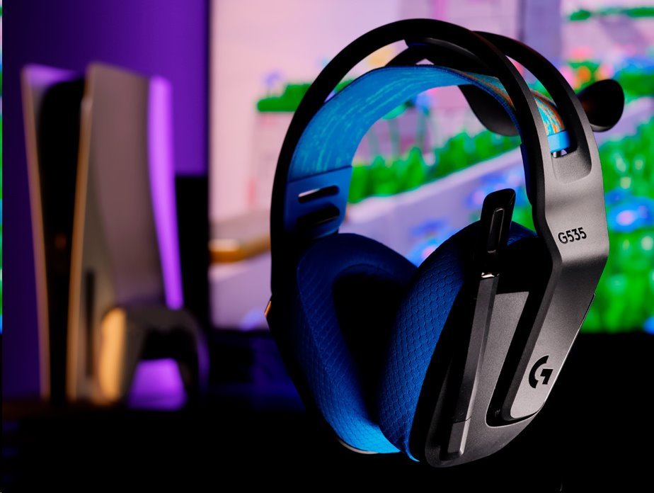 Logitech G535 LIGHTSPEED Wireless Gaming Headset pro PS5 - BLACK