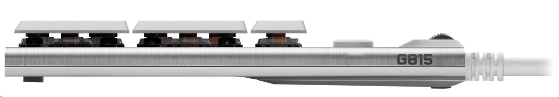 Logitech G815 LIGHTSPEED RGB Mechanical Gaming Keyboard – GL Tactile - WHITE - US