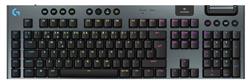 Logitech G915 X LIGHTSPEED Low-Profile Wireless Gaming Keyboard - CLICKY - BLACK - US - 2.4GHZ/BT - USB-C - EMEA