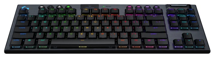Logitech G915 X LIGHTSPEED TKL Low-Profile Wireless Gaming Keyboard - LINEAR - BLACK - US - 2.4GHZ/BT - USB-C - EMEA