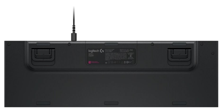 Logitech G915 X Low-Profile Wired Gaming Keyboard - TACTILE - BLACK - US - USB-C - EMEA