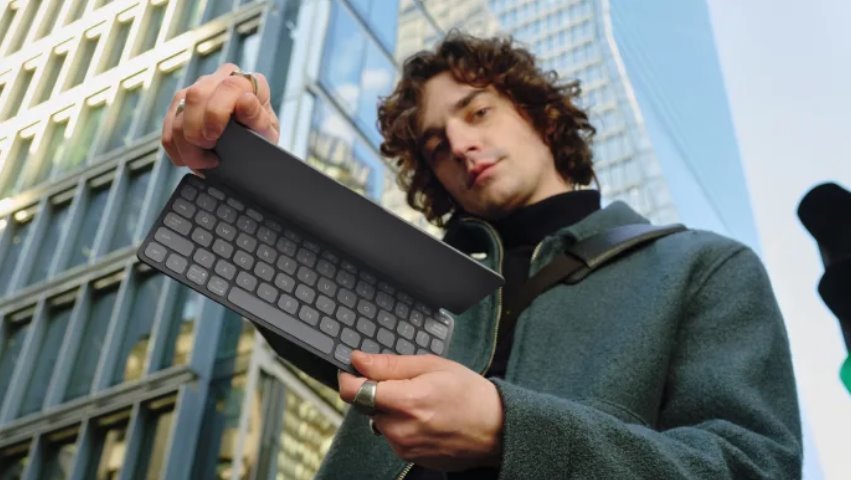 Logitech Keys-To-Go 2 - PALE GREY - US - INTNL