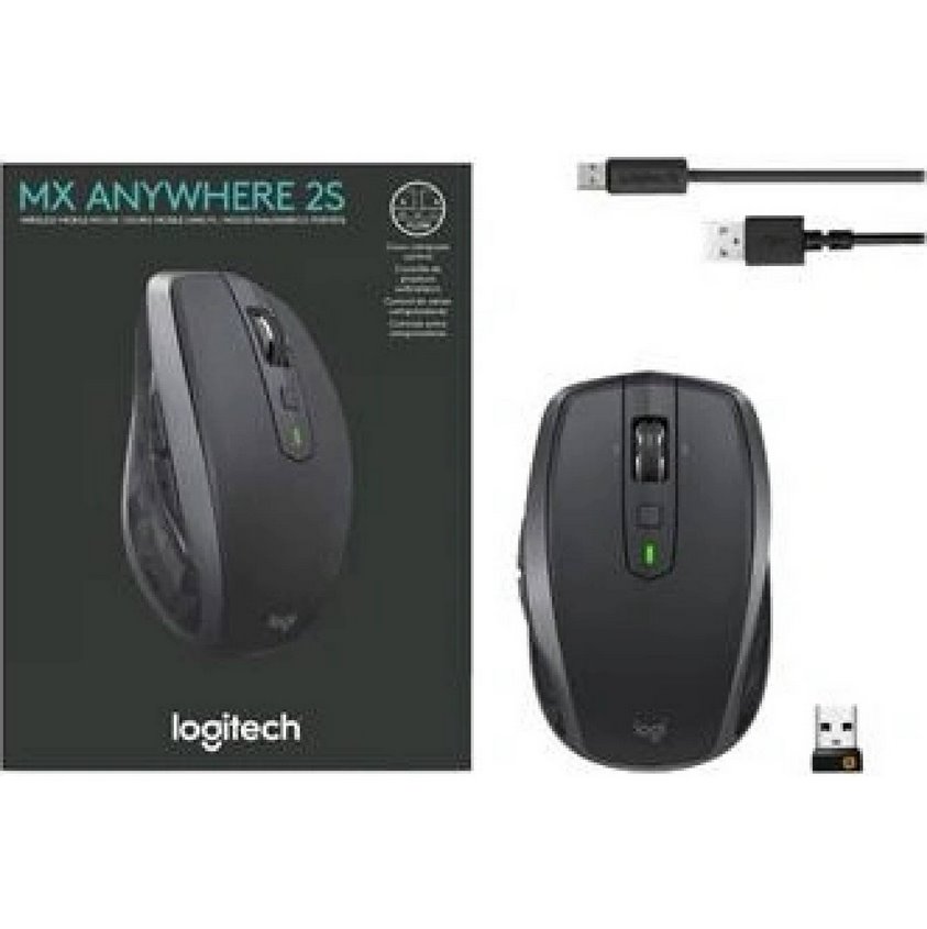 Logitech MX Anywhere 2s - GRAPHITE - EMEA