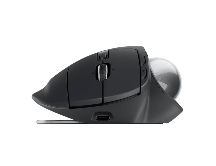 Logitech MX Ergo S Advanced Wireless Trackball - GRAPHITE - 2.4GHZ/BT