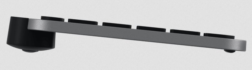 Logitech MX Keys Mini For Mac Minimalist Wireless Illuminated Keyboard - SPACE GREY - US INT'L - EMEA