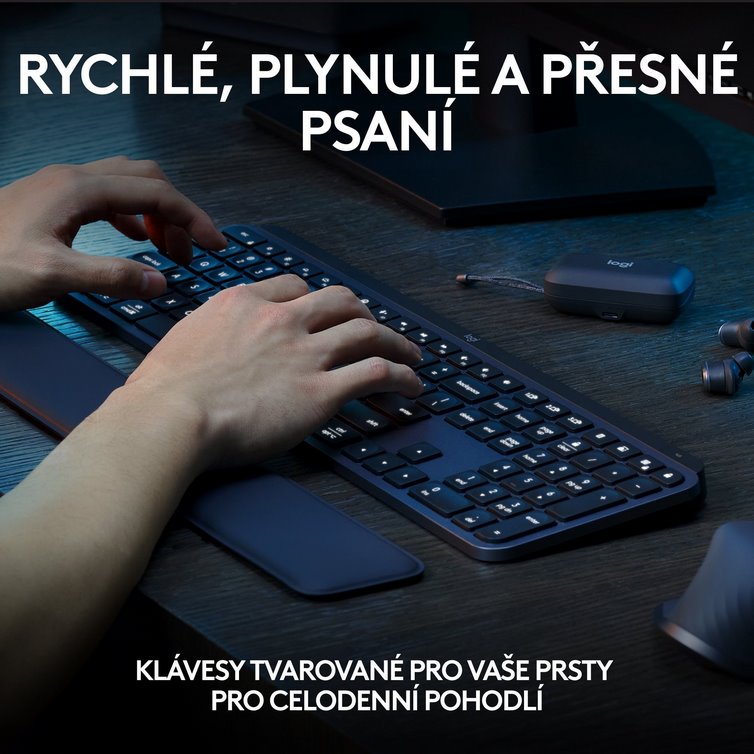 Logitech MX Keys S - GRAPHITE - US INT'L - BT