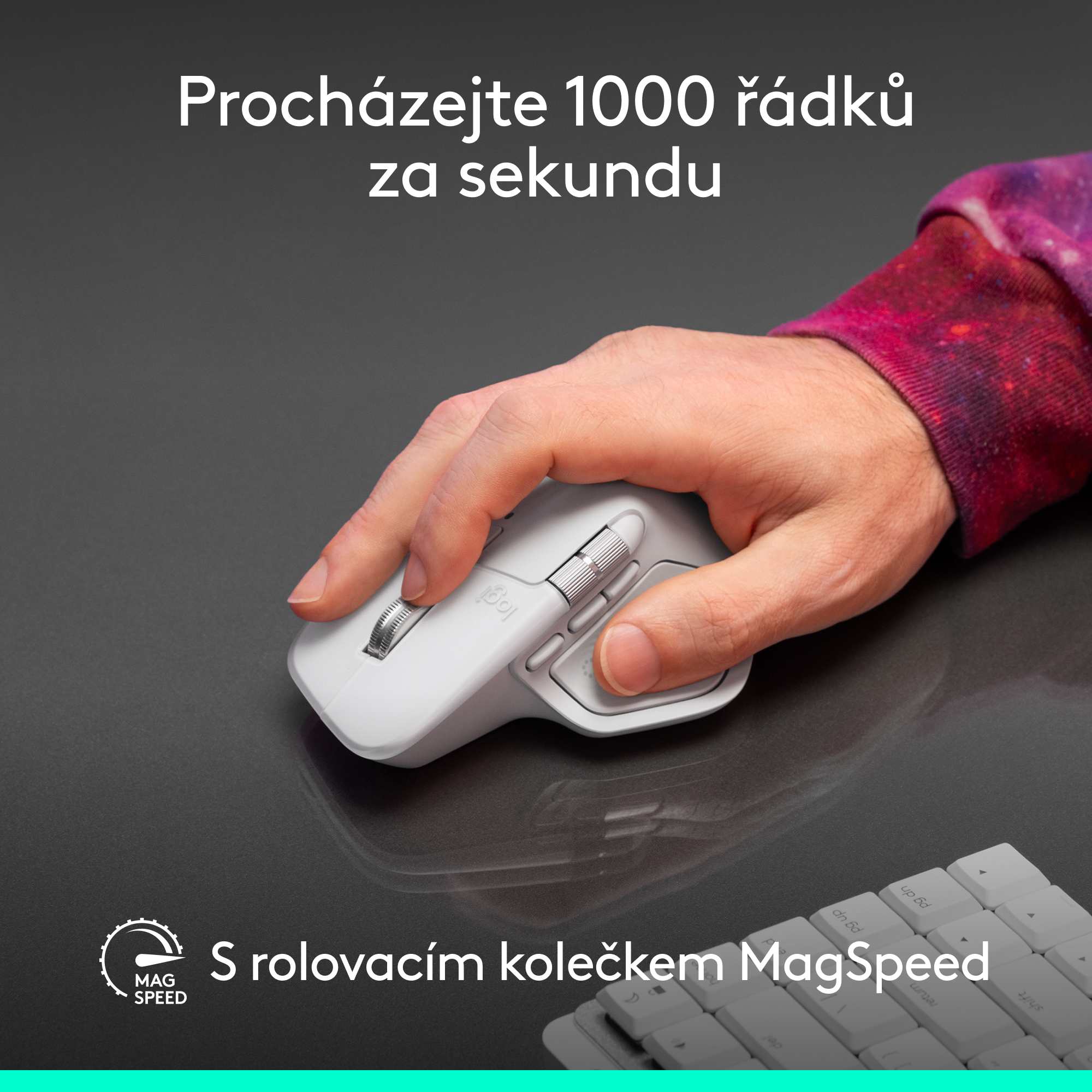 Logitech MX Master 4 for Mac - SPACE BLACK - EMEA