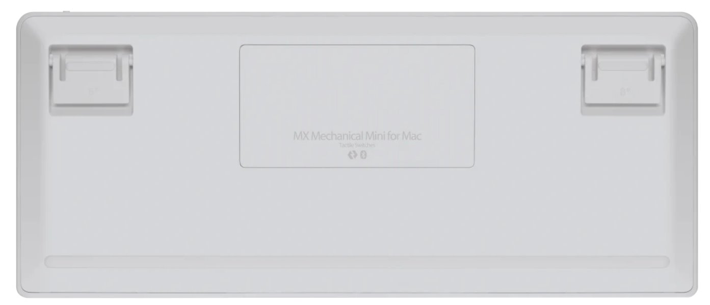 Logitech MX Mechanical Mini for Mac Minimalist Wireless Illuminated Keyboard - PALE GREY - US INT'L - EMEA