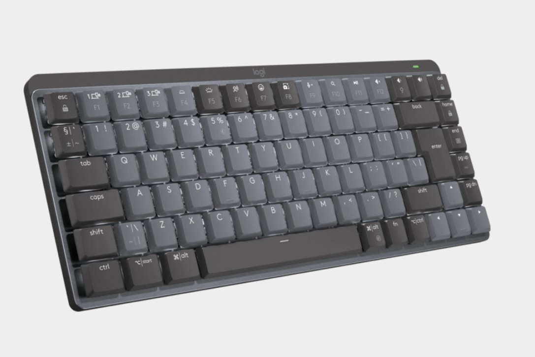 Logitech MX Mechanical Mini Minimalist Wireless Illuminated Keyboard  - GRAPHITE - US INT'L - 2.4GHZ/BT - TACTILE