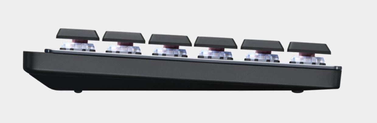 Logitech MX Mechanical Mini Minimalist Wireless Illuminated Keyboard  - GRAPHITE - US INT'L - 2.4GHZ/BT - TACTILE