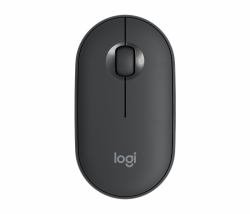 Logitech Pebble M350 Wireless Mouse - GRAPHITE - 2.4GHZ/BT - EMEA
