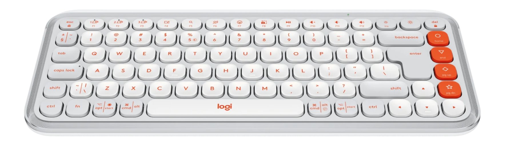 Logitech POP ICON KEYS - WHITE - US INT'L - BT