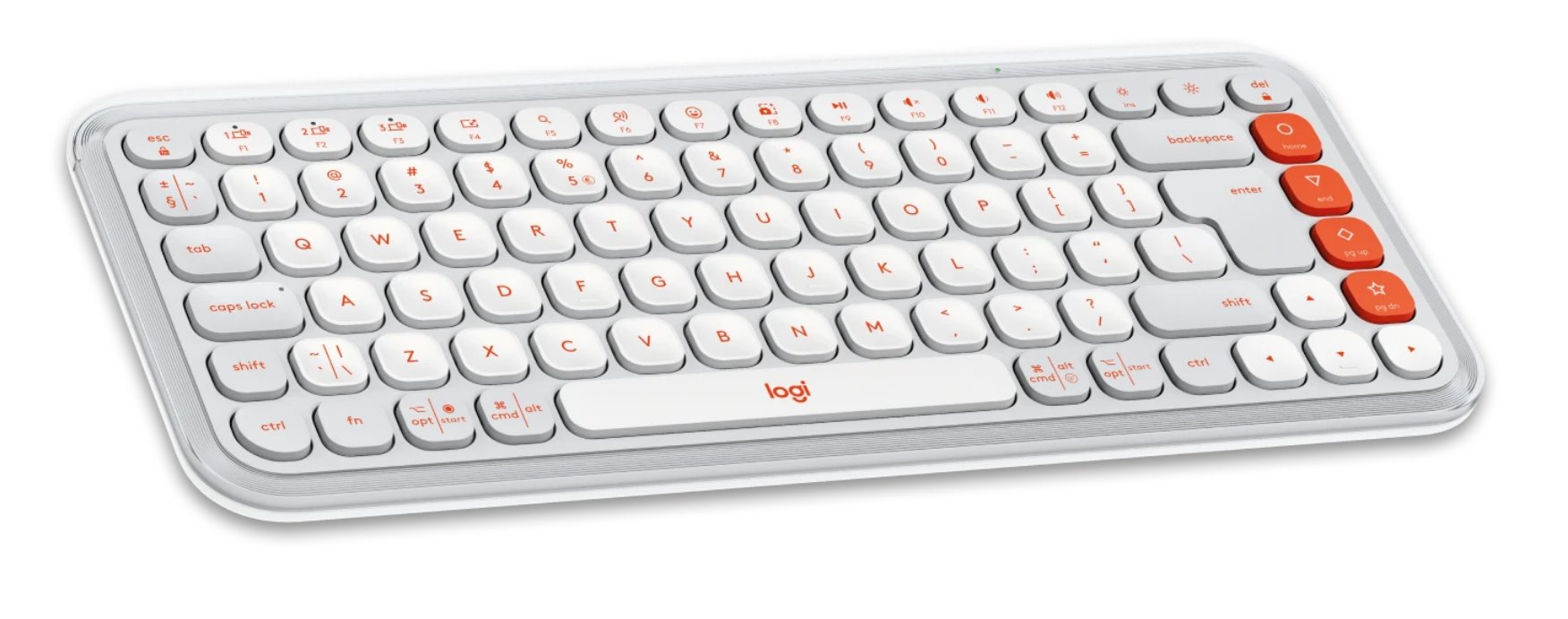 Logitech POP ICON KEYS - WHITE - US INT'L - BT