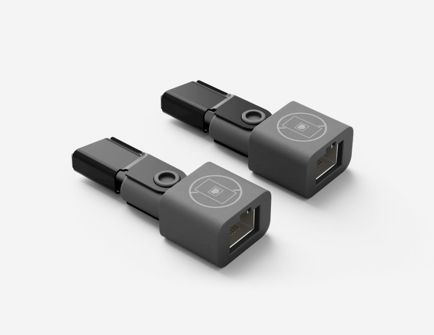 Logitech Rally Mic Pod Cat Coupler - GRAPHITE (Podporuje kabely CAT6 o délce maximálně 20 metrů)