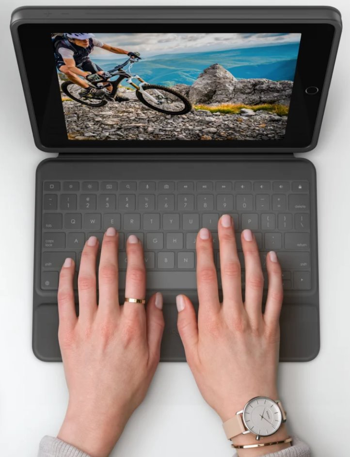 Logitech Rugged Folio - GRAPHITE - UK - INTNL