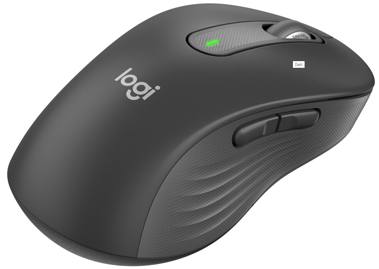 Logitech Signature M650 L Wireless Mouse Left - GRAPHITE - EMEA