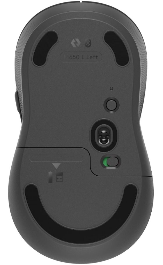Logitech Signature M650 L Wireless Mouse Left - GRAPHITE - EMEA