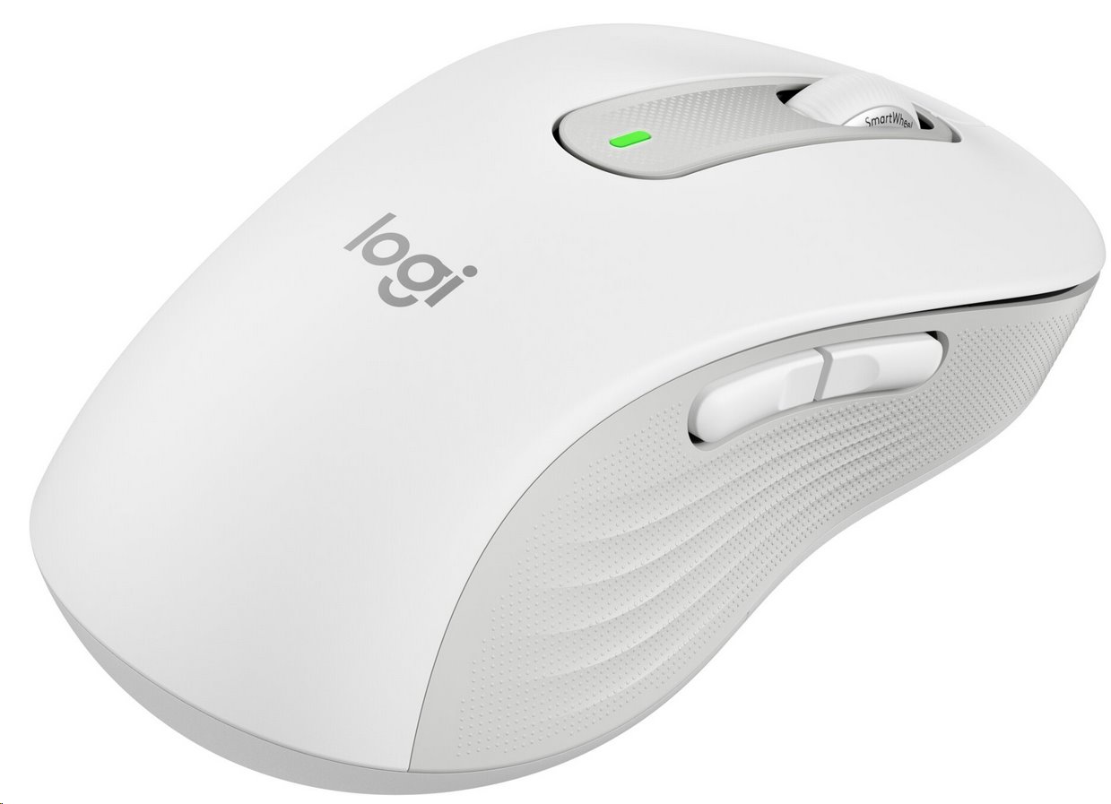 Logitech Signature M650 L Wireless Mouse Left - OFF-WHITE - EMEA