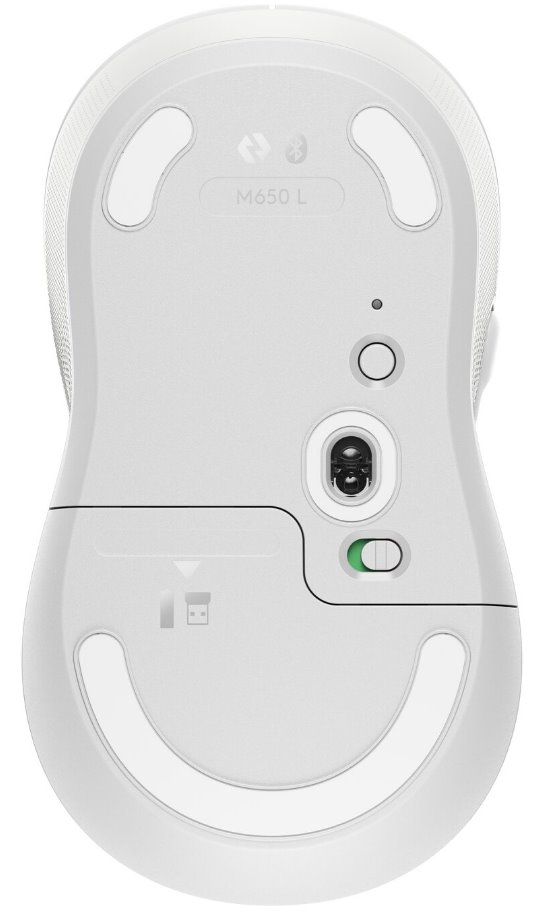 Logitech Signature M650 L Wireless Mouse - OFF-WHITE - EMEA