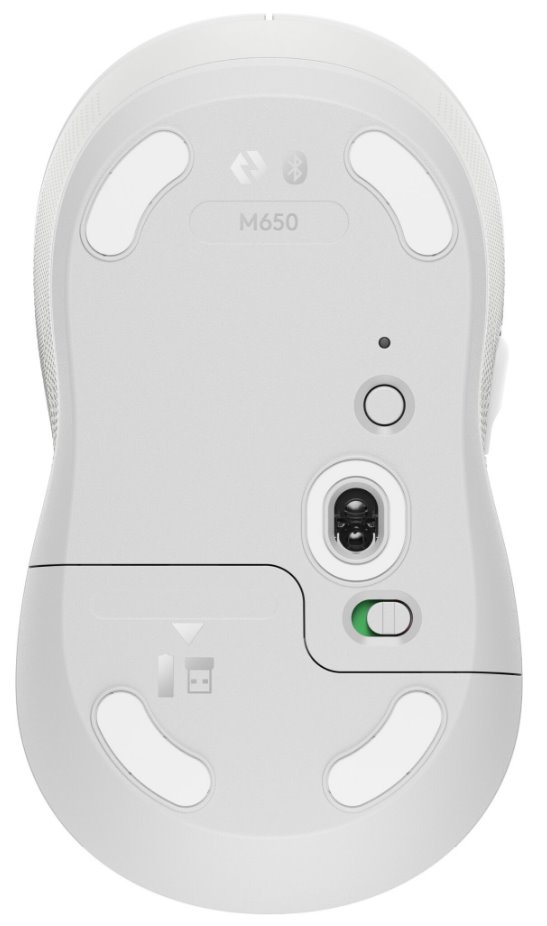 Logitech Signature M650 Wireless Mouse - OFF-WHITE - EMEA