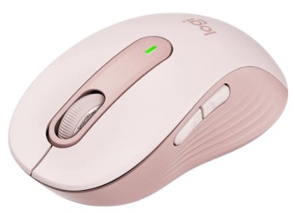 Logitech Signature M650 Wireless Mouse - ROSE - EMEA