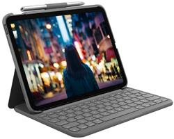 Logitech Slim Folio for iPad (10th gen a A16) - GREY - UK - INTNL