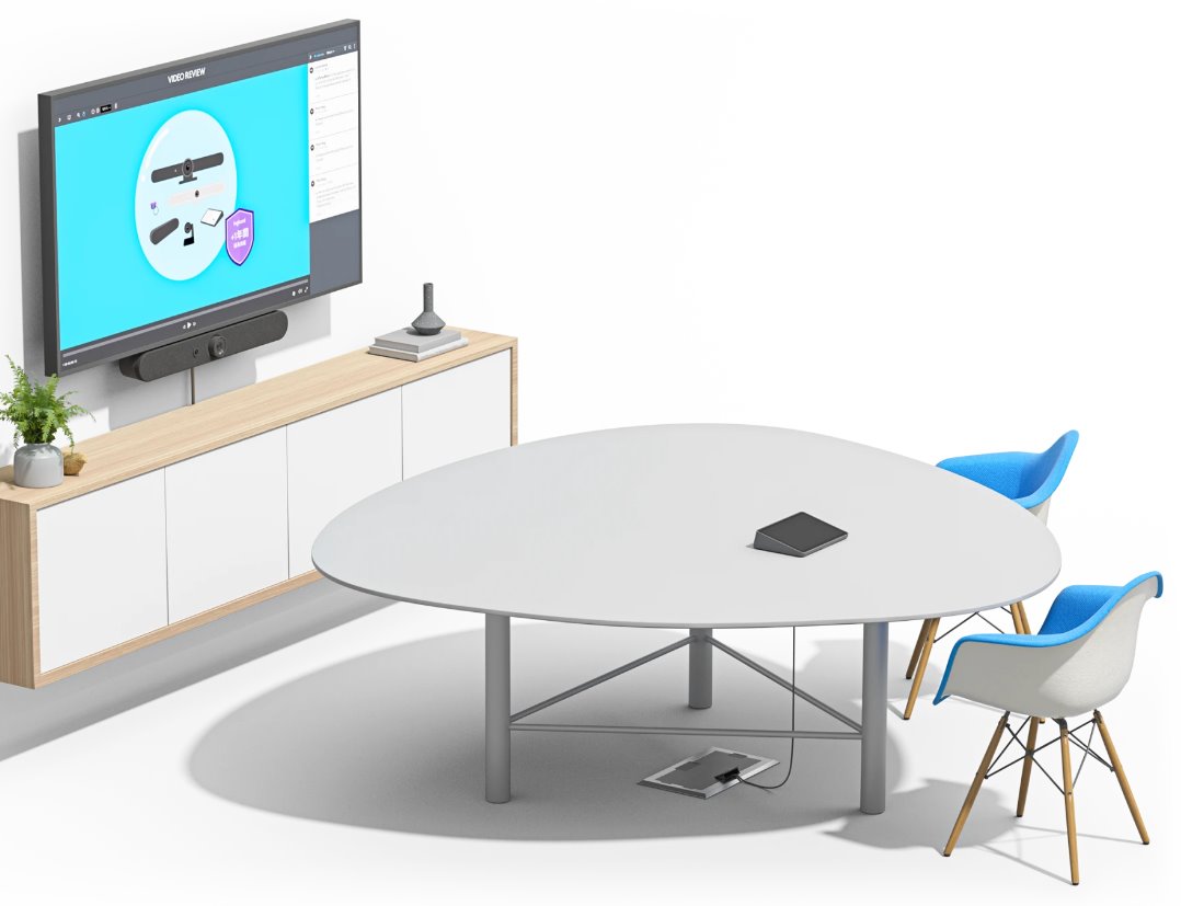 Logitech Tap s Cat5e Kit - GRAPHITE - dotykový ovladač - !!! SAMOSTATNĚ NEPRODEJNÉ !!!