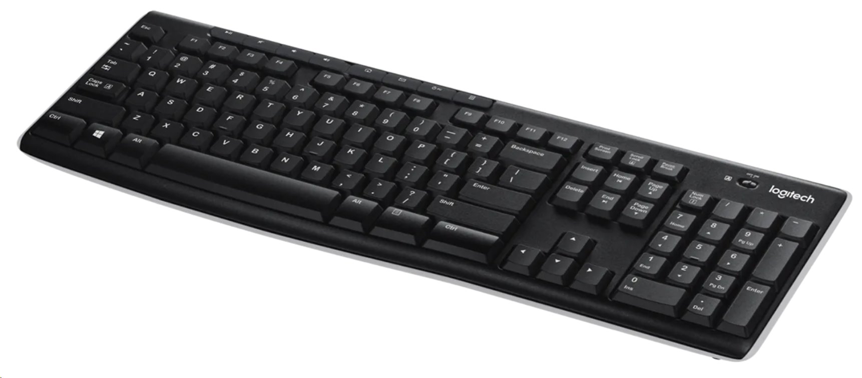 Logitech® Wireless Keyboard K270 - CZE - 2.4GHZ