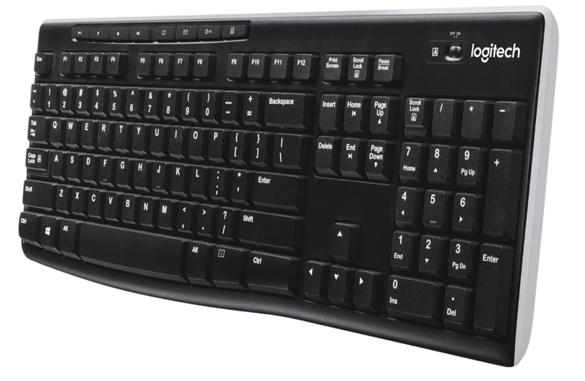 Logitech® Wireless Keyboard K270 - CZE - 2.4GHZ