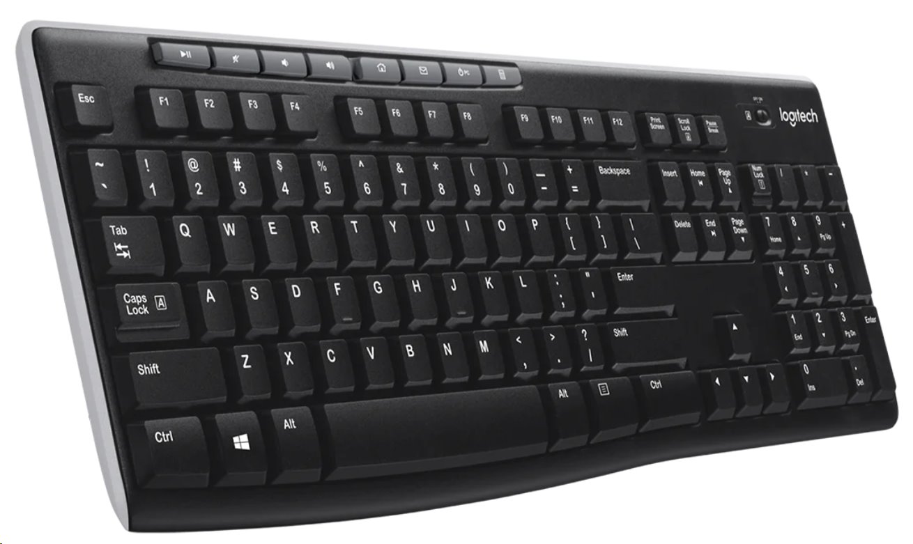 Logitech® Wireless Keyboard K270 - CZE - 2.4GHZ