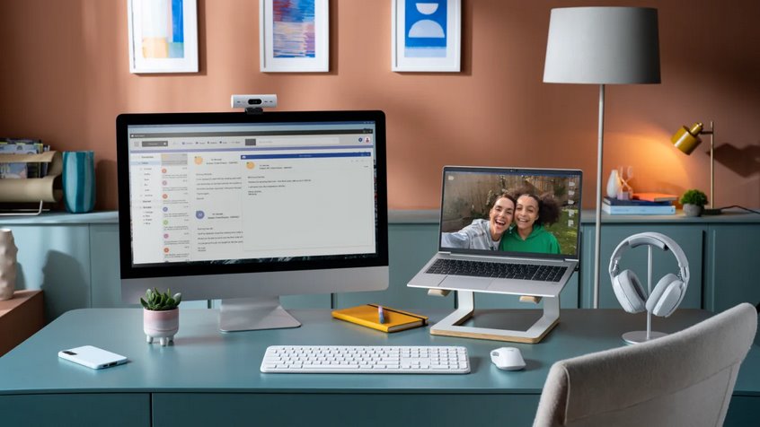 Logitech Wireless Keyboard SLIM K950 - WHITE - US INT'L 2.4GHz/BT