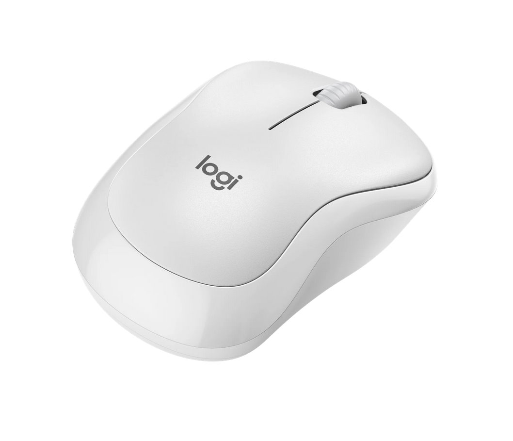 Logitech Wireless Mouse M240 Silent Bluetooth Mouse - OFF WHITE