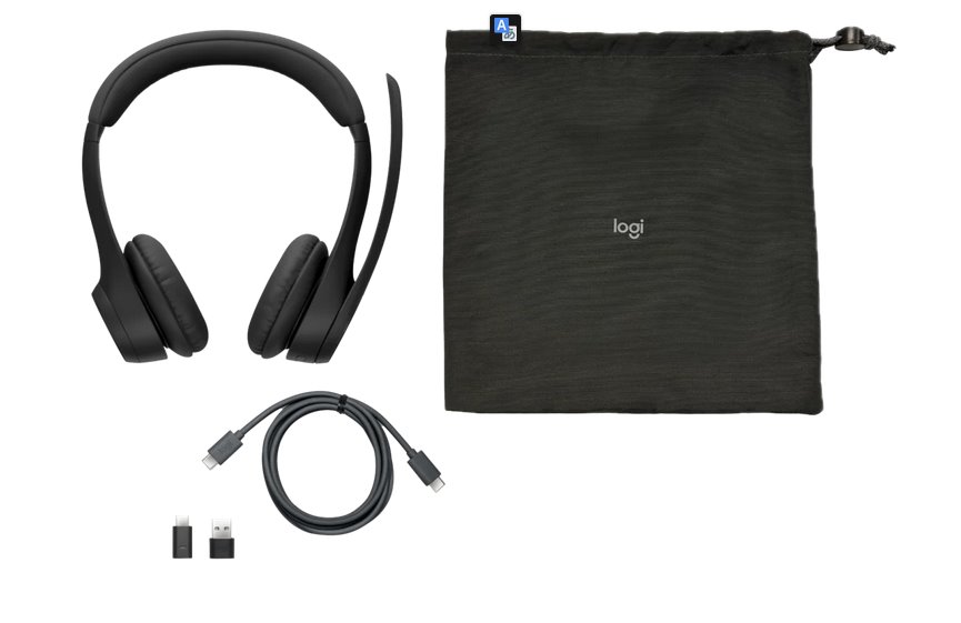 Logitech Zone 305 headset - UC Receiver - GRAPHITE - EMEA