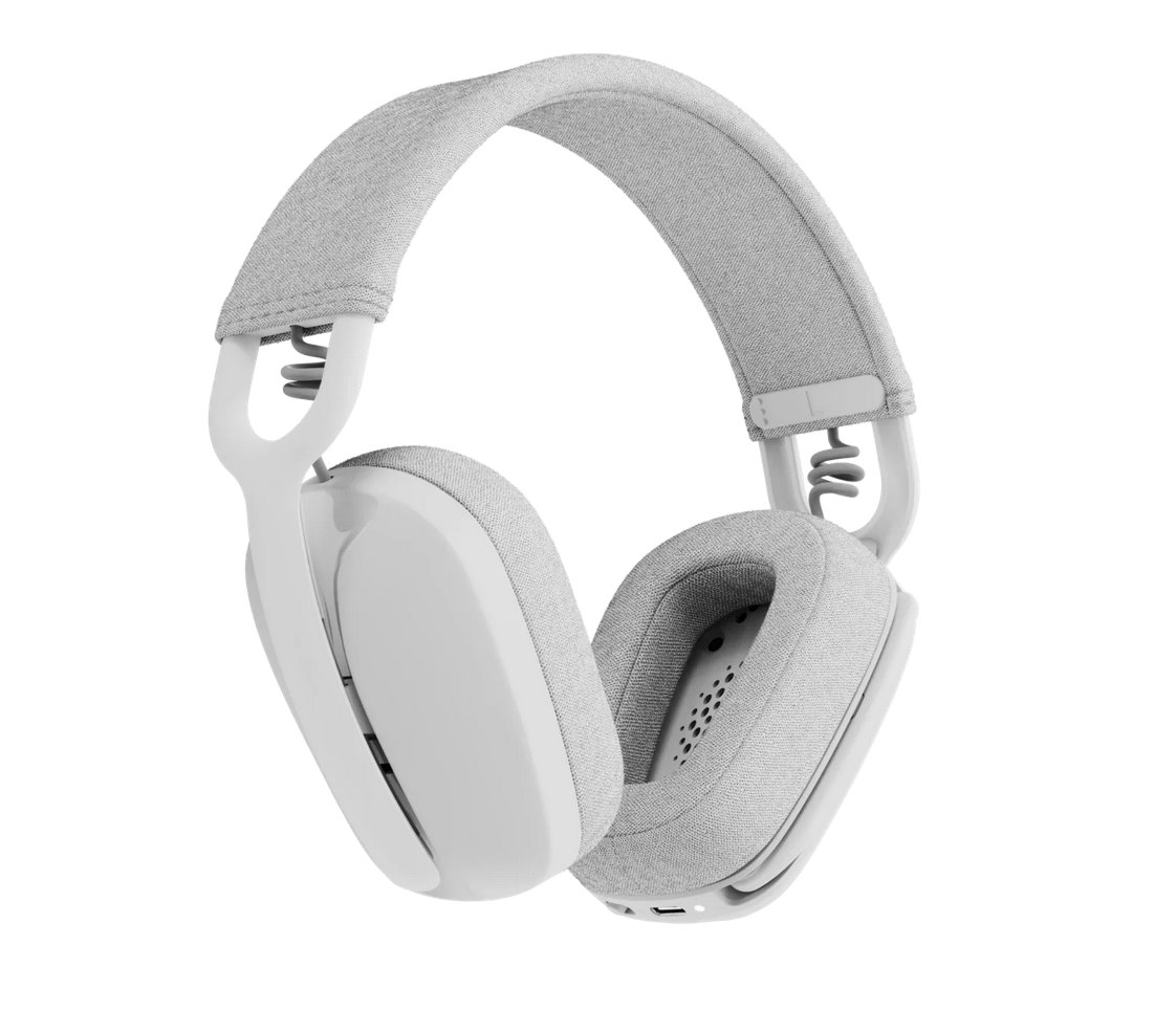 Logitech Zone Vibe 100 headset - OFF WHITE