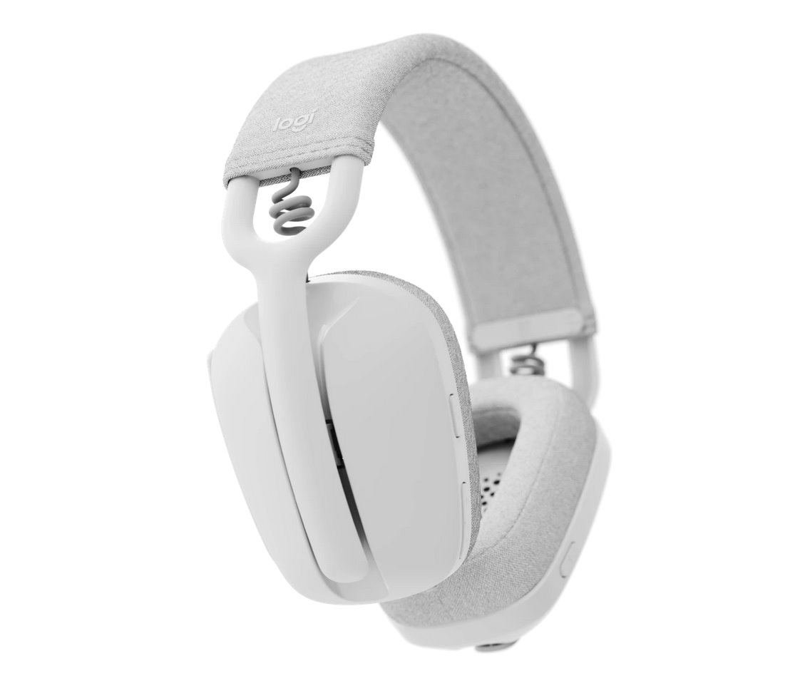 Logitech Zone Vibe 100 headset - OFF WHITE