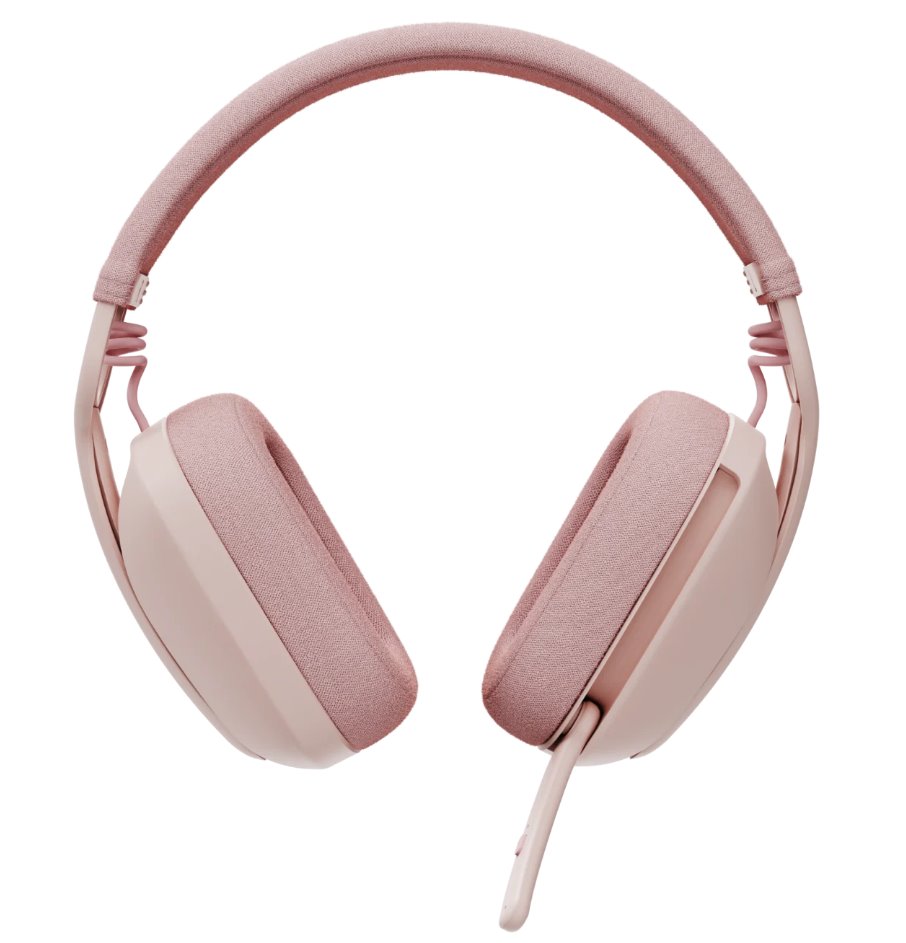 Logitech Zone Vibe 100 headset - ROSE