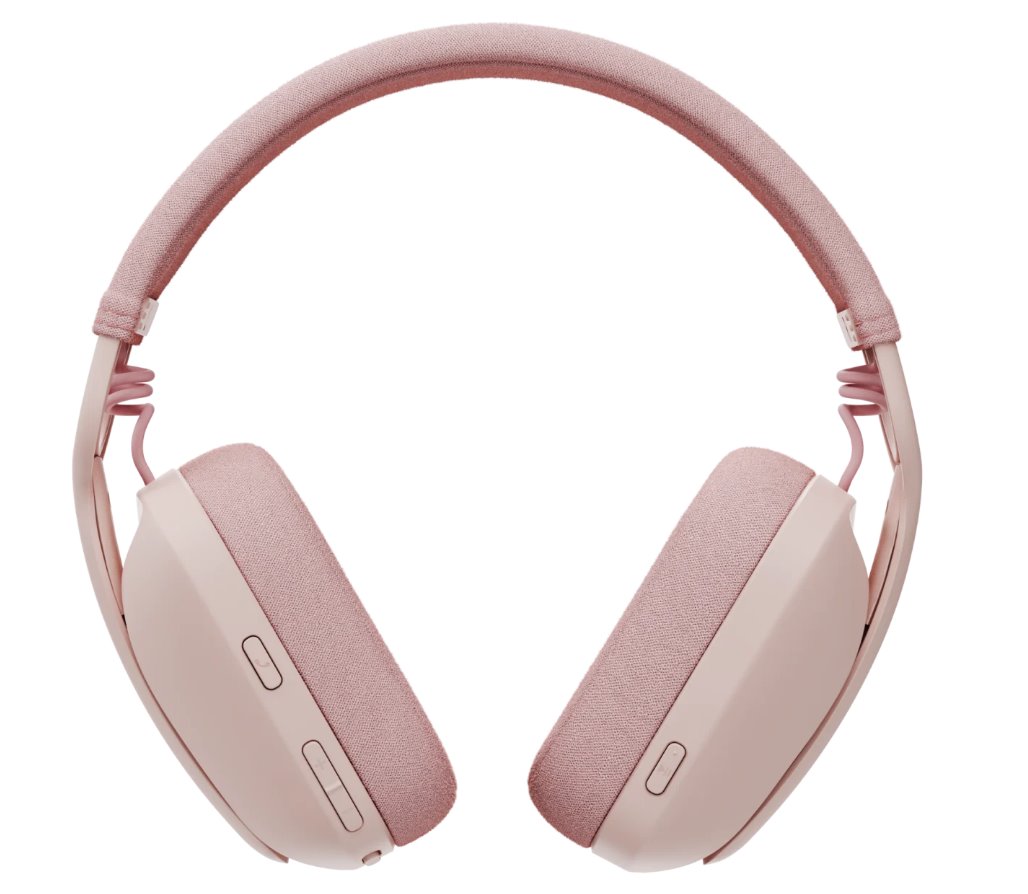 Logitech Zone Vibe 100 headset - ROSE
