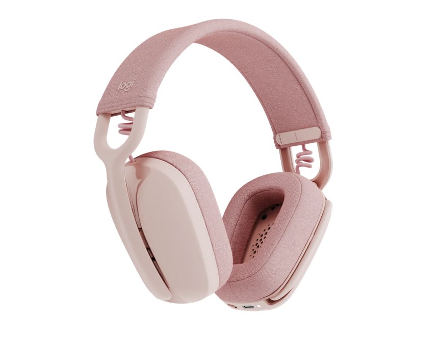 Logitech Zone Vibe Wireless MS bluetooth headset - ROSE - EMEA