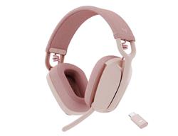 Logitech Zone Vibe Wireless MS bluetooth headset - ROSE - EMEA