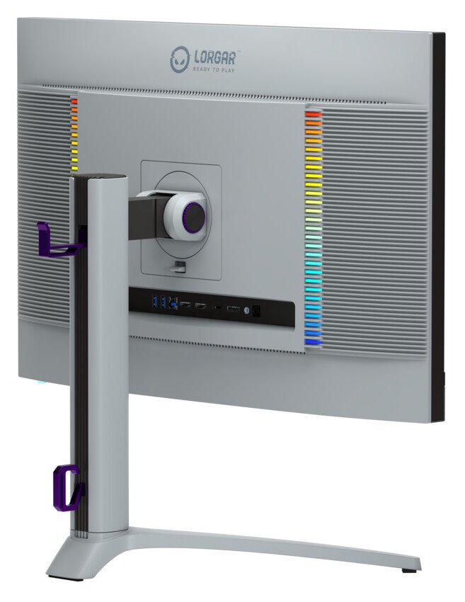 Lorgar 27 herní monitor, rovný 4K UHD, miniLED